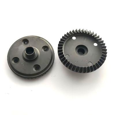 China Industrial Precision Bevel Gears 1.8 Module With Black Coating for sale