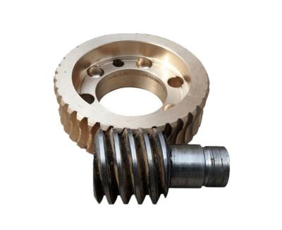 China Metal Machined Worm Gear Shaft For Medical Devices Auto Parts for sale