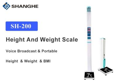 China LED Display Medical Height And Weight Scales Height Digital Body Weight Scale Balance for sale