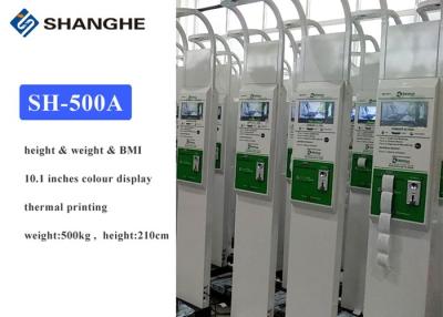 China Muti Functional Adult Bmi Scale , High Accuracy Height Weight Bmi Machine 210cm Height Range for sale
