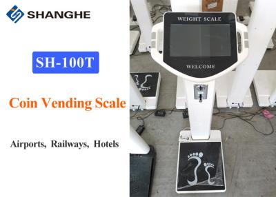China Intelligent Airport Luggage Scale With Voice Broadcasting System 200KG Weight for sale