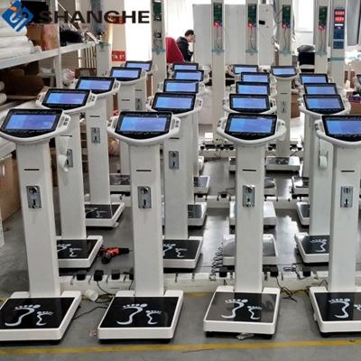 중국 성인 500 킬로그램 엘시디 판 Rs232 체 지방 측정기 스케일 판매용
