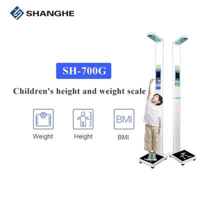 China Kids Scale 235CM Sitting Height Weighing Machine With Printer for sale