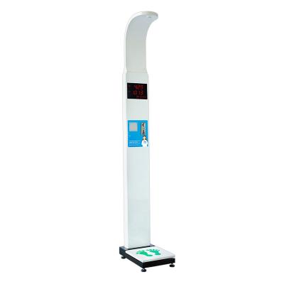 China Medida ultrassônica conduzida da máquina BMI da altura e do peso da exposição à venda