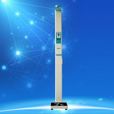 China Calculation Of Bmi 210cm Height And Weight Measurement Medical Scales Metal Cabinet for sale