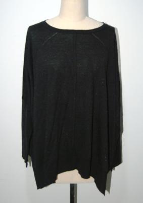 中国 女性長い袖のプルオーバーのセーター、編まれた緩いポンチョのプルオーバーのブラウス 販売のため