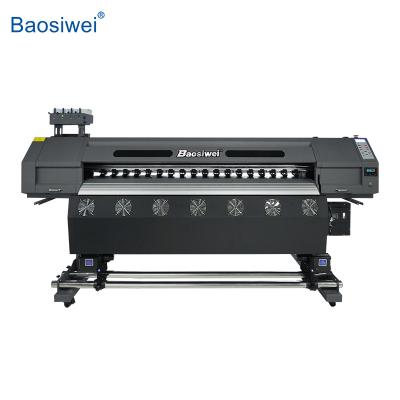 China Impresora de inyección de tinta de gran formato 1.8m 2 cabezas en venta