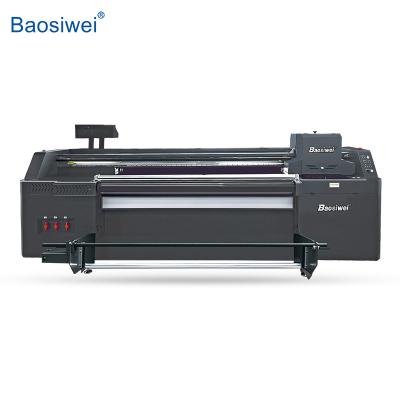 China Impressora híbrida de correia de malha UV 2.2m 6-8 i3200 à venda
