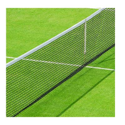 Chine Quatre dégrossit la fabrication s'exerçante nette de barrière de sports de matériel de PE de long tennis de 3mm à vendre