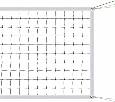 China Nylon Indoor Outdoor Professional Volleyball Net Standard Set 0.3m for sale