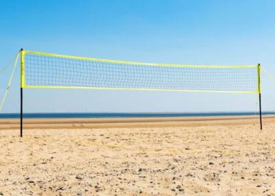 Chine Filet portatif blanc de volleyball, filet de formation du volleyball 4.5lbs à vendre