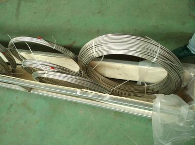 China Coiled tubes D4 / T3 Bright Annealed Stainless Steel Tubes ASTM A213  ASTM A269 EN10216-5 TC1 for sale