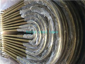 China ASTM B111 U que dobla los tubos inconsútiles retirados a frío C68700 C71500 C68700 de la aleación de cobre en venta
