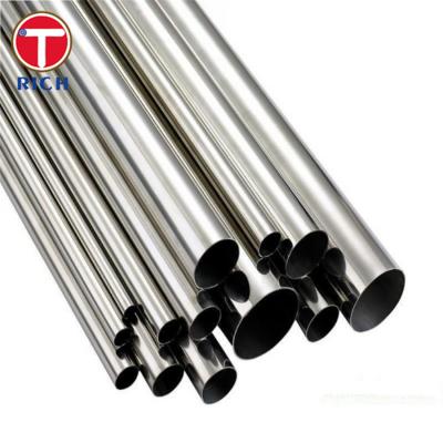 China YB 4103 Gelaste buizen van roestvrij staal recht naadgelaste buizen voor lage en middelgrote drukketels Te koop