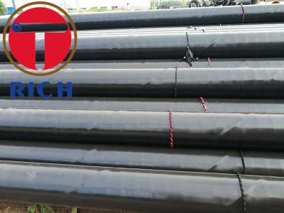 China Spiral Double Submerged Arc Welded Steel Pipe Pe Coating For Petroleum Industry for sale