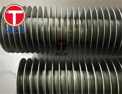China ASTM A213 Stainless Steel Fin Tube 1100 Aluminum Fin Embedded In 304 Tube for sale