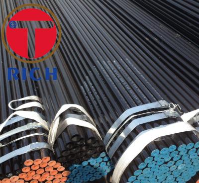 China Black Coating Seamless Steel Tube Hot Rolled Non - Alloy For Gas Transportation for sale