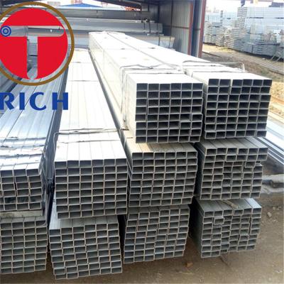 China Hot Rolled Q235B ERW Carbon Steel Welded Pipe 200-220g/Sm Zinc Coating for sale