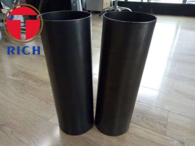 China Small Diameter Welded Steel Tube Thick Wall Q195 ERW Black Steel Pipe For Shock Absorber for sale