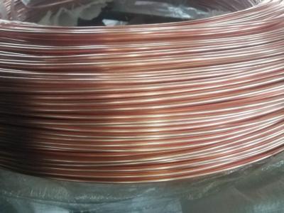 China Copper Coating Bundy 4.76*0.7 Welded Steel Tube for sale