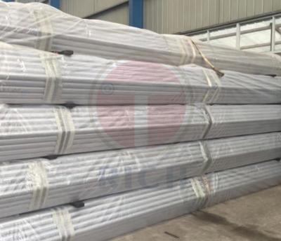 China Überzogene Aluminiumpräzisions-Stahlrohr DX54D für Automobilauspuff zu verkaufen
