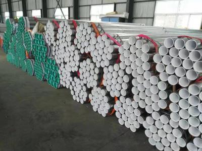 China High Extensibility Large Caliber Plastic Coated Q235 Steel Pipe for sale