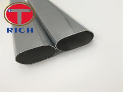 China 20 Grit To 420 Grit Abnormality Stainless Steel Tube Flat Ellipse for sale