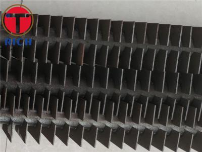 China Fin Evaporator Cooling Fins Copper 5mm Extruded Finned Tube for sale