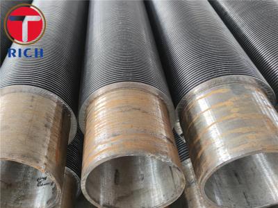 China Aluminium Condenser DIN Extruded Finned Tube 6mm Outer Diameter for sale