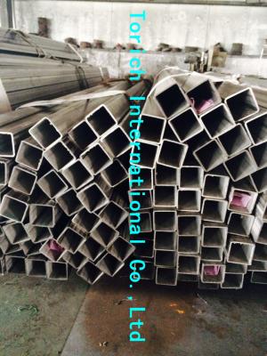 中国 長方形の溶接された鋼鉄管、ASTM の A554 によって溶接されるステンレス鋼の機械管 販売のため