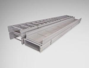 China Manufacturers Directly Supply Aluminum Alloy Cable Tray with Width Options of 50mm 1200mm for sale