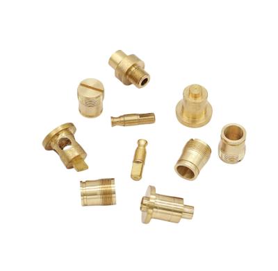 China Brass Precision CNC Machined Components Size Customized ISO9001 for sale