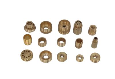 China Customized CNC Machining Brass Parts , Polishing Brass Precision Components for sale