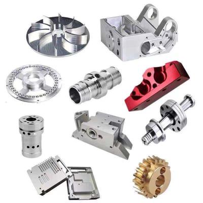 China Custom CNC Milling Aluminum Parts CAD Designed with Anodized Finish Te koop