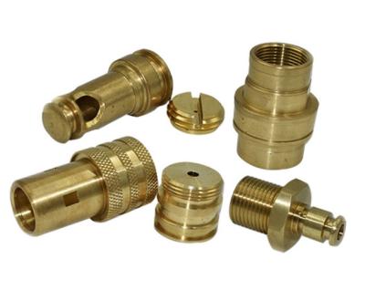 China ISO 9001 Brass Precision Turned Components Micro Machining Tolerance 0.001mm for sale