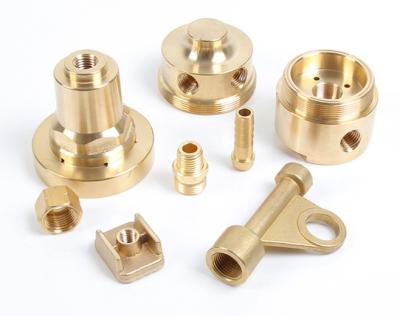 China CNC Lathe Turning Brass Machining Parts 0.01mm-0.05mm Tolerance for sale