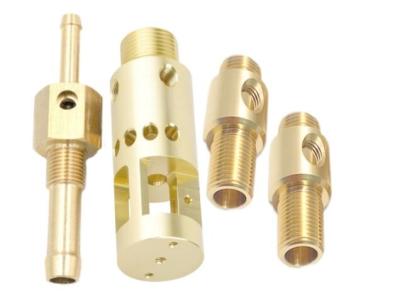China CNC Machining Custom Brass Parts Nonstandard 0.01mm Tolerance for sale