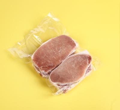China High Clarity Chamber Vacuum Packaging Pouches For Frozen Meat for sale