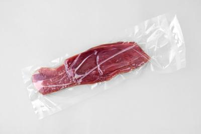 China Transparent Chamber Vacuum Packaging Pouches For Frozen Meat Packaging for sale