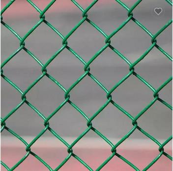 China Steel 14 Awg 45mm Galvanized Chain Link Fence Hot Dipped for sale