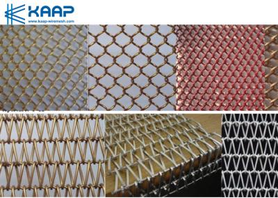 China Aluminum Material Decorative Metal Mesh Screen For Architectural Curtain Wall for sale