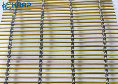 China Malla de alambre decorativa arquitectónica de Rod del cable del metal del acero inoxidable de la pared exterior en venta