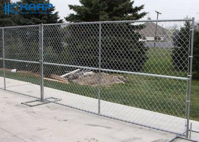 China Rectangular Cyclone Wire Fence Long Service Life 32 Mm Galvanized Tube for sale