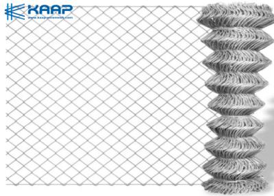 China Chain Link Woven Wire Mesh Sheets Roll Galvanized 1.2-5.0mm Diameter Long Service Life for sale
