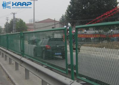 China Flattened Woven Wire Mesh , Weld Mesh Panels PE Material Without UV for sale