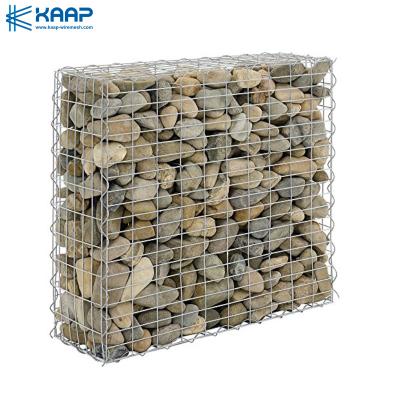 China 4.0mm Garden Wall And Stone Stacking Welded Mesh Gabion Basket for sale