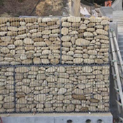 China Inclinação Mesh Gabion Wall soldado proteção do aço 5mm do ferro à venda