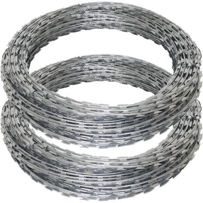 China Galvanised Bto-18 Prison Safe Barbed Wire Razor Wire for sale
