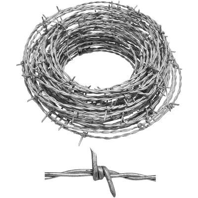China Torção galvanizada do dobro do arame farpado da lâmina de 1320 Ft que cerca Rolls à venda