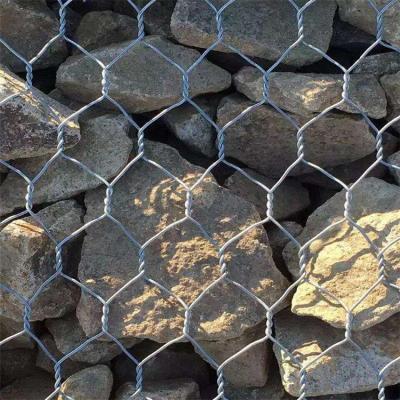 Chine maille tissée hexagonale de mur de 6x8cm 4mm Gabion à vendre